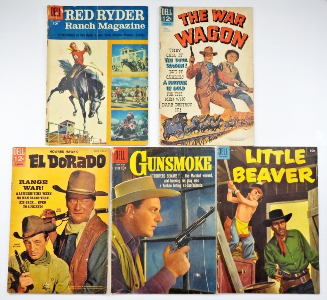 (5) DELL 10c & 12c ISSUE  LOT (1 of 2)