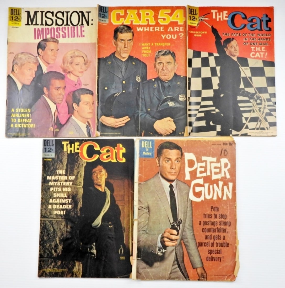 (5) DELL 10c & 12c ISSUE  LOT (1 of 2)