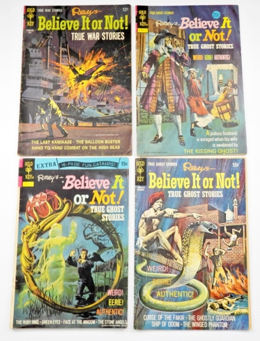 (4) GOLD KEY BELIEVE IT OR NOT! (1 of 2)