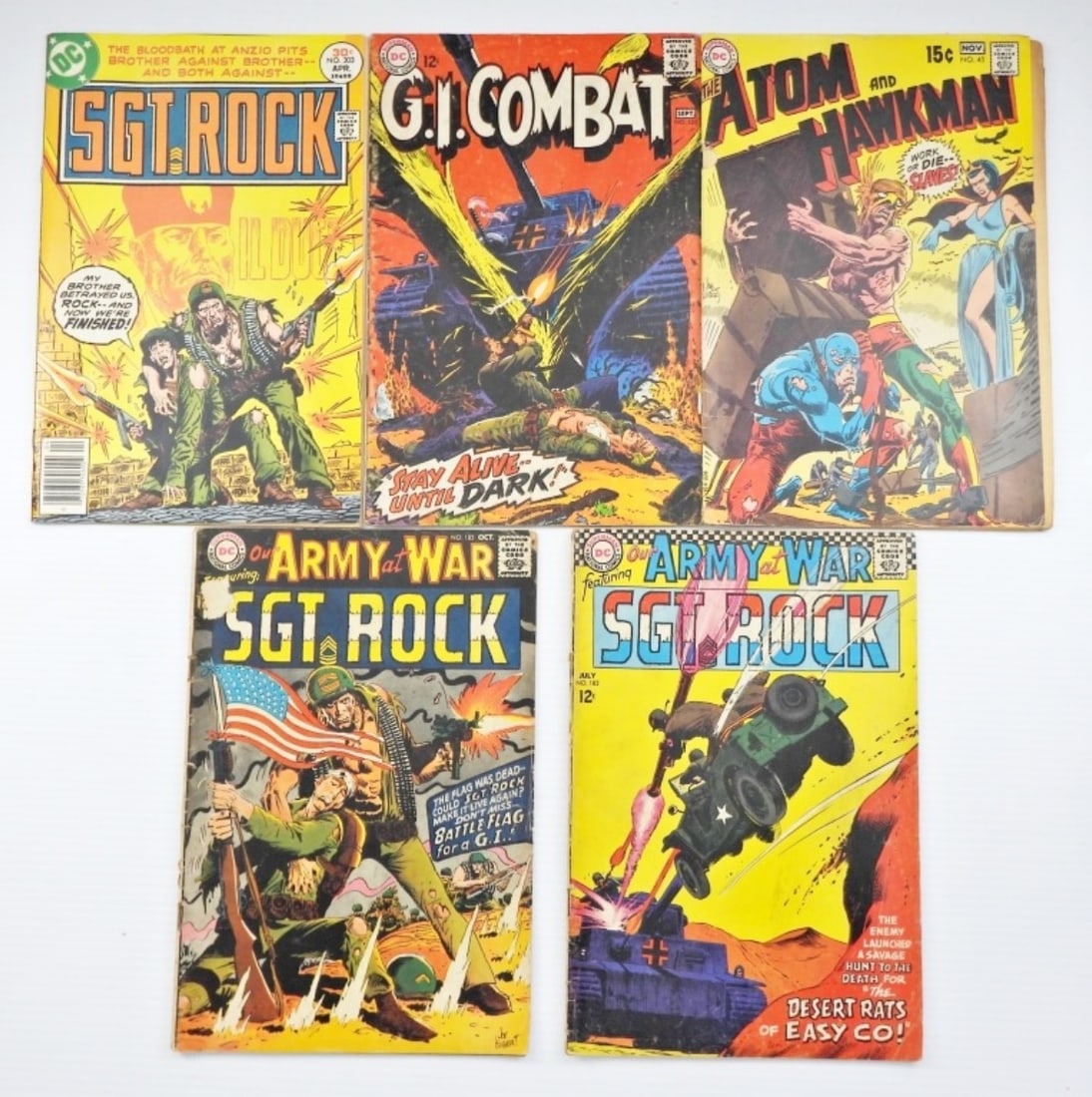 (5) DC COMICS: THE ATOM AND HAWKMAN, (1 of 2)