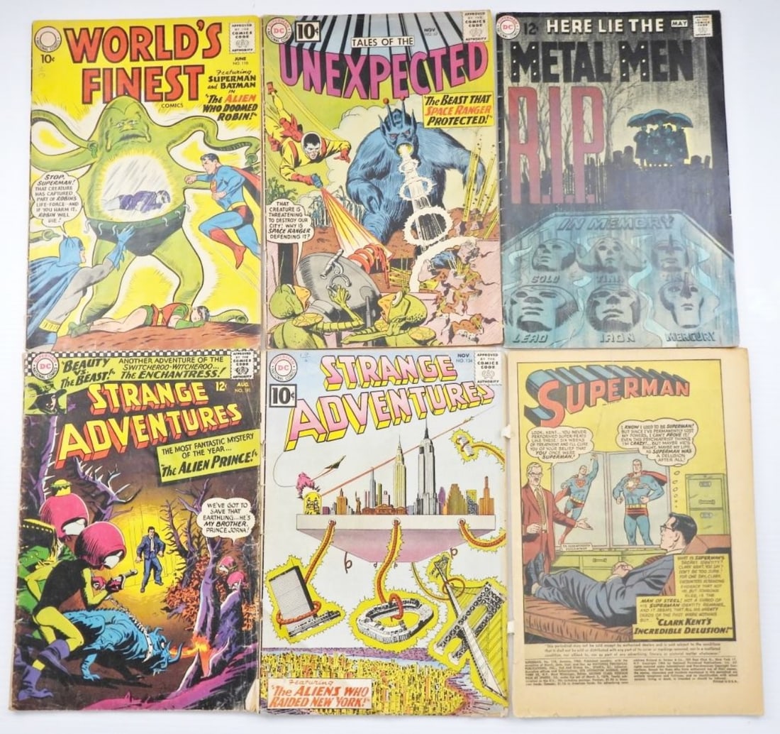 (5) DC COMICS: WORLD'S FINEST, TALES OF (1 of 2)