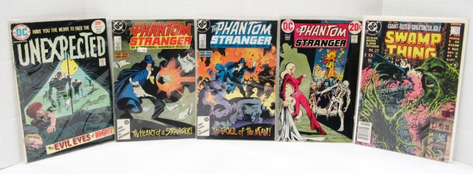 (5) VINTAGE DC COMICS - PHANTOM STRANGER (1 of 3)