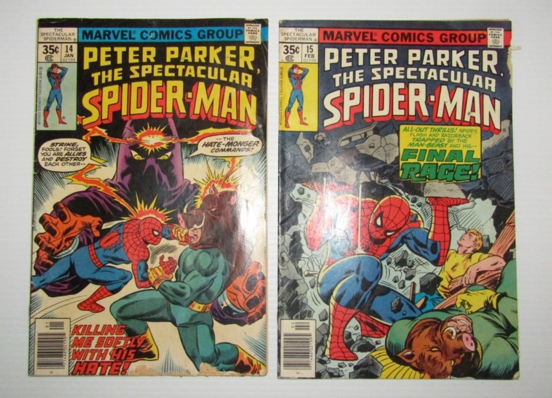 (2) Peter Parker Spectacular Spider-Man #14 & #15 (1 of 2)