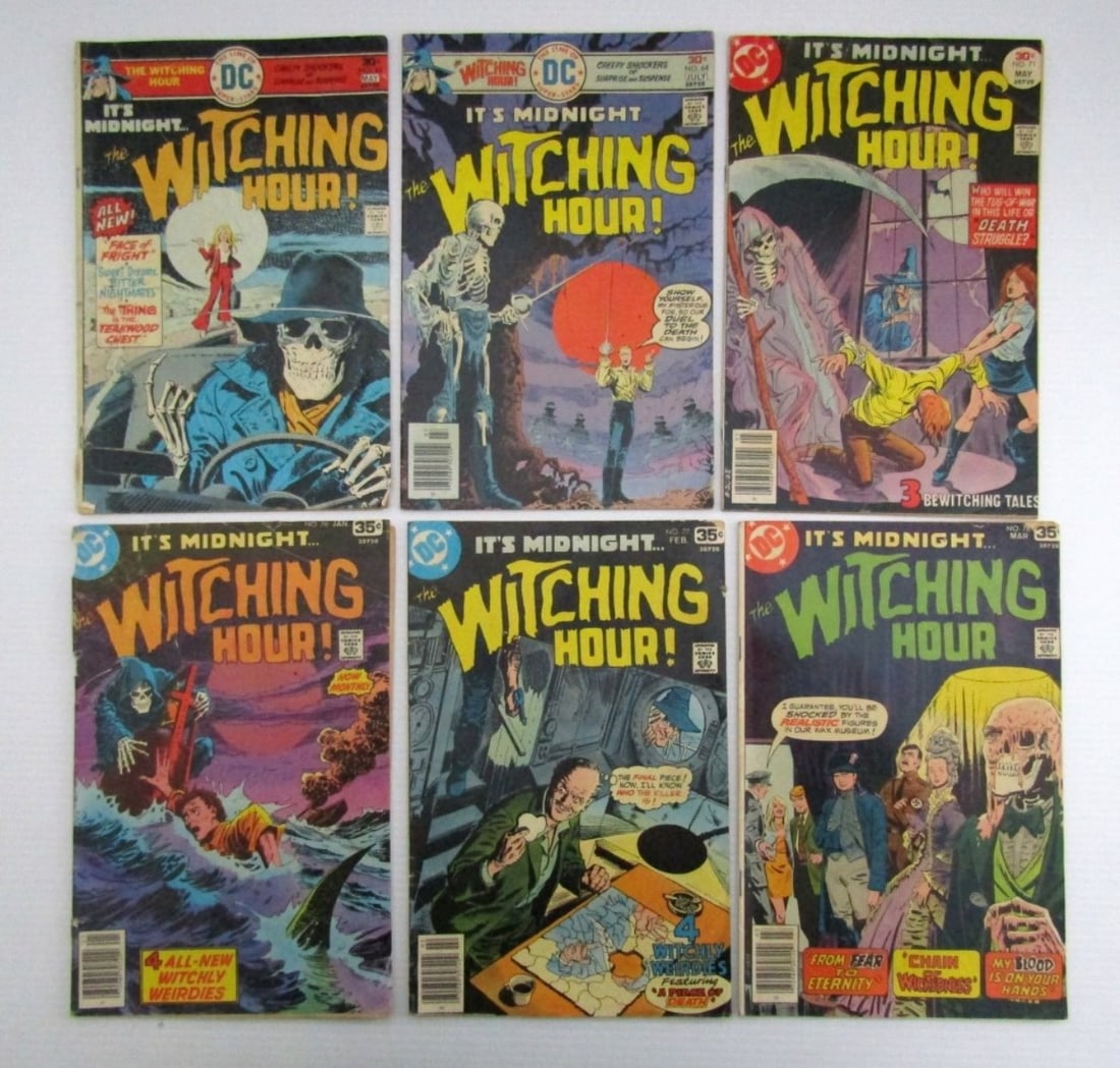 (6) DC The Witching Hour #63, 64, 71, 76, 77, 78 (1 of 2)