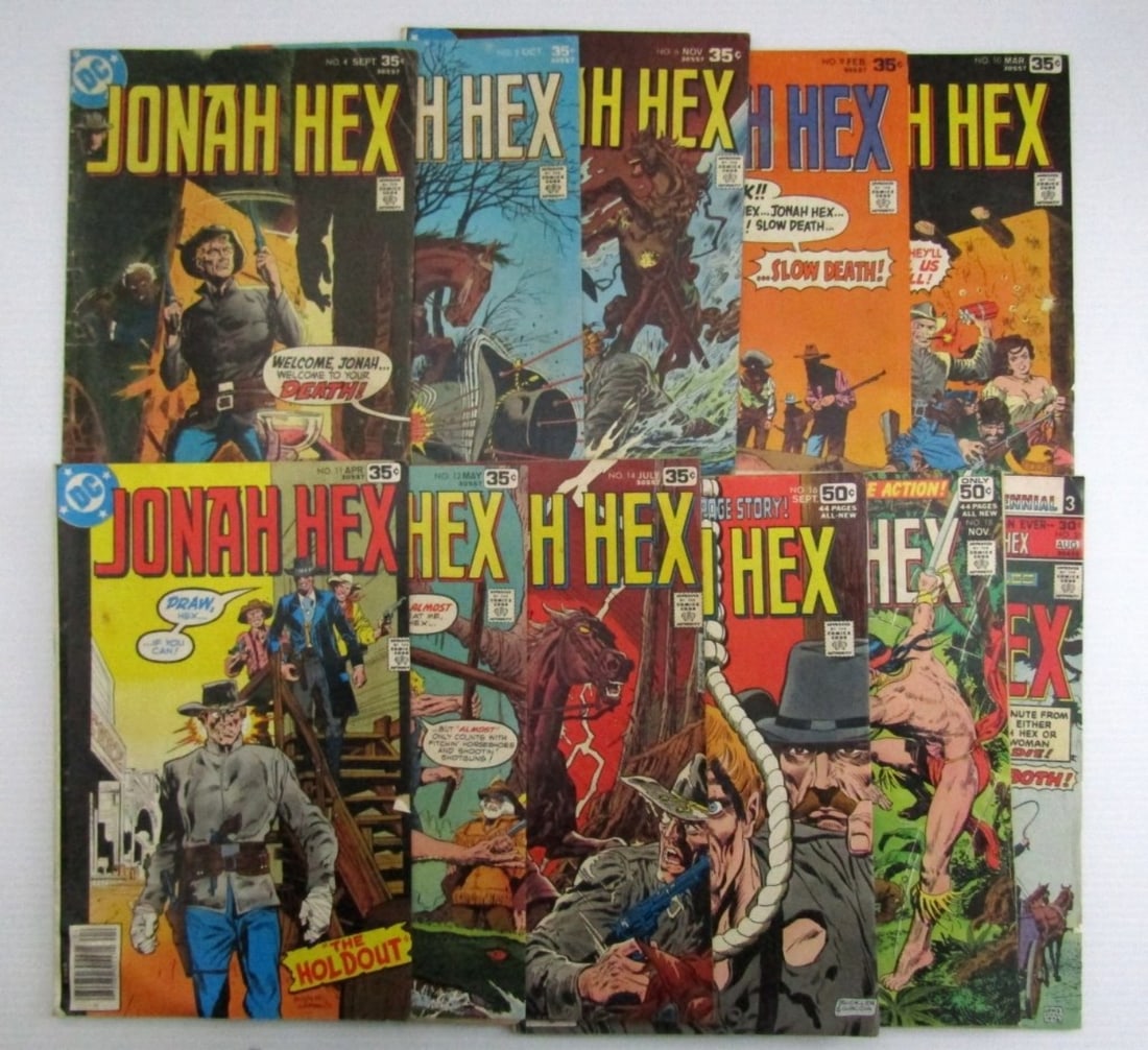 (11) Jonah Hex #4, 5, 6, 9-12, 14, 16, 18, 35 (1 of 2)