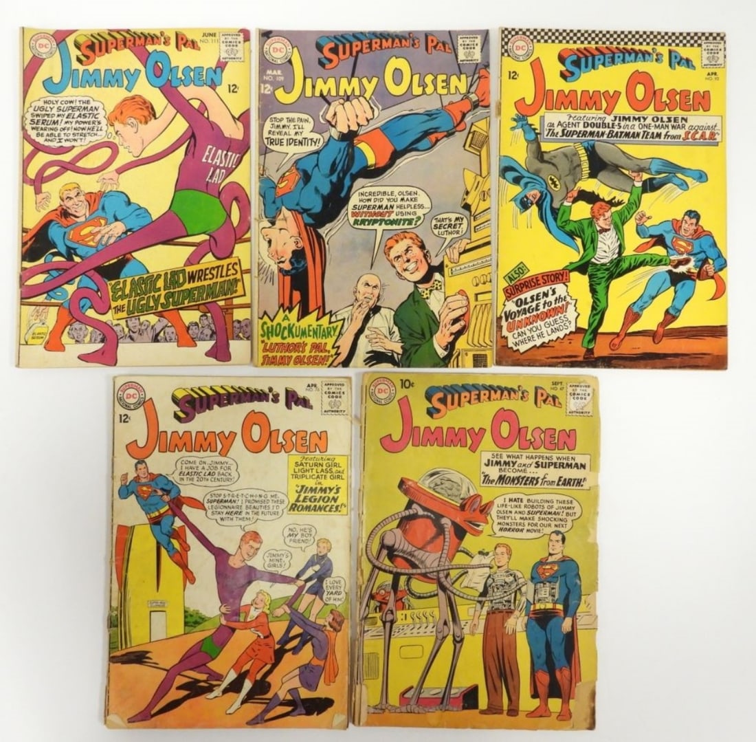 (5) SUPERMAN'S PAL JIMMY OLSEN DC COMICS (1 of 5)
