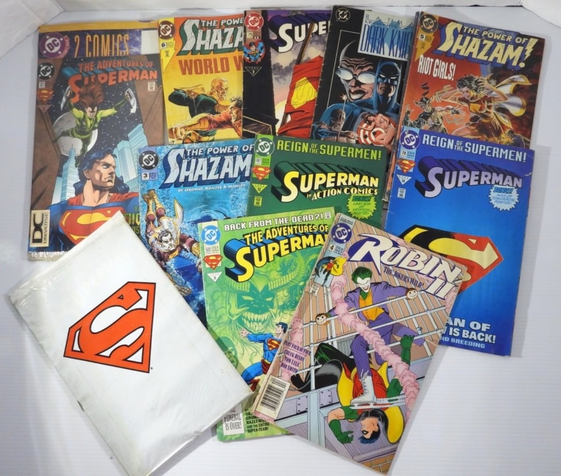 (12) DC COMIC LOT - SUPERMAN (1 of 3)