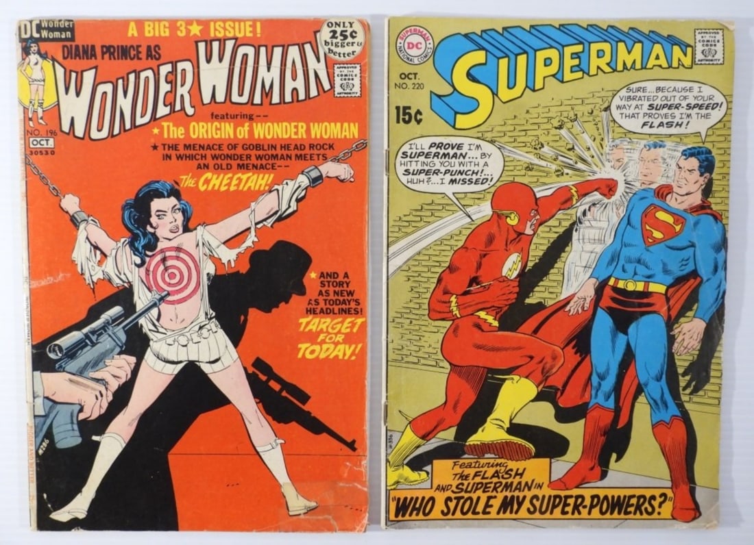 (2) DC COMICS SUPERMAN #220 & WONDER (1 of 2)