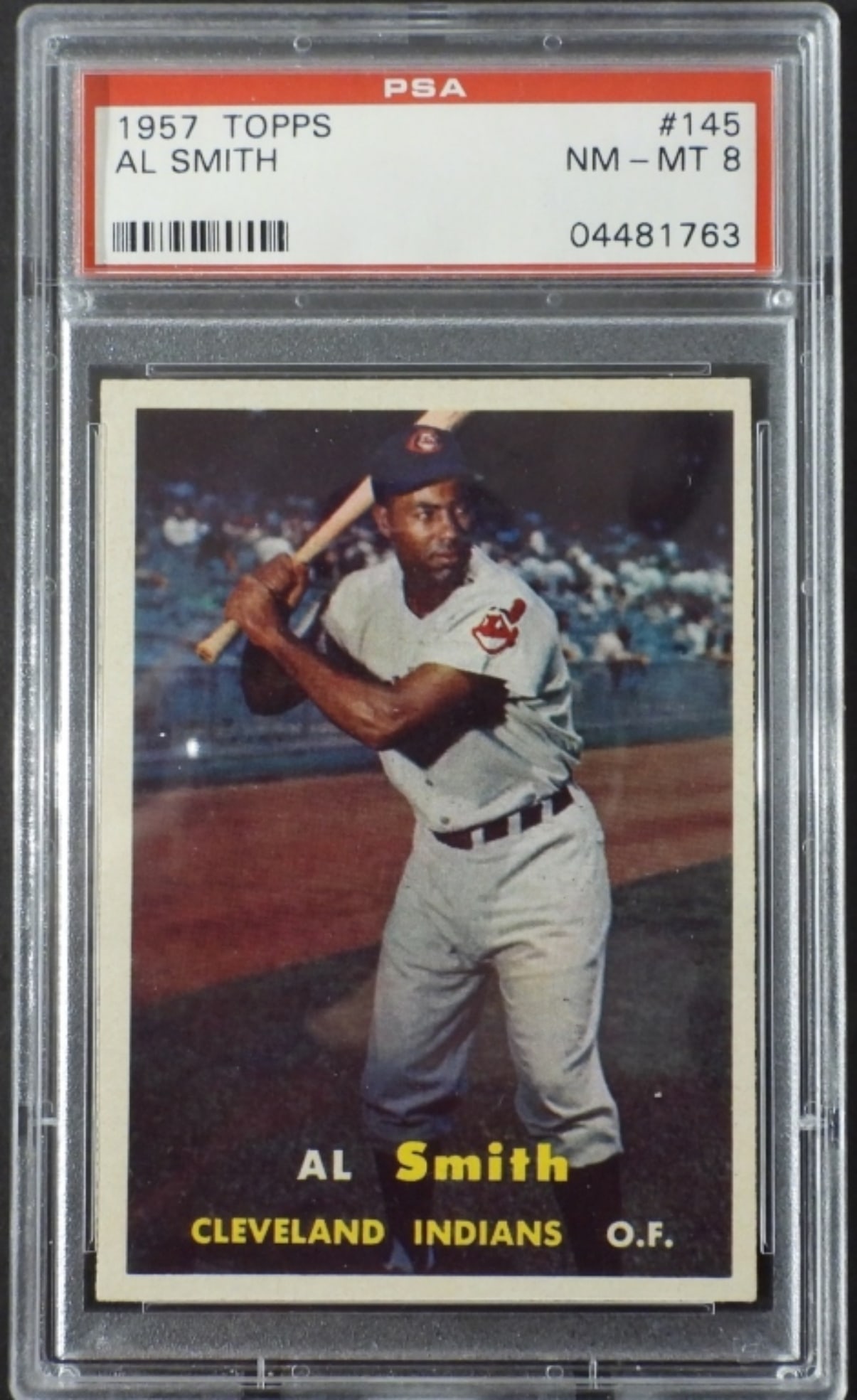 1957 TOPPS #145 AL SMITH PSA 8 (1 of 2)