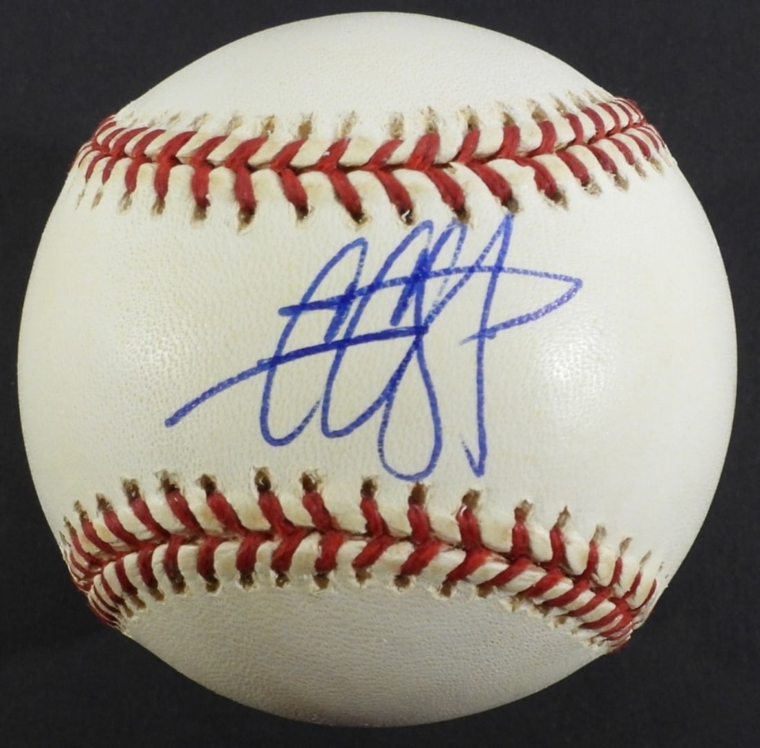 CC SABATHIA AUTOGRAPH BASEBALL (1 of 2)