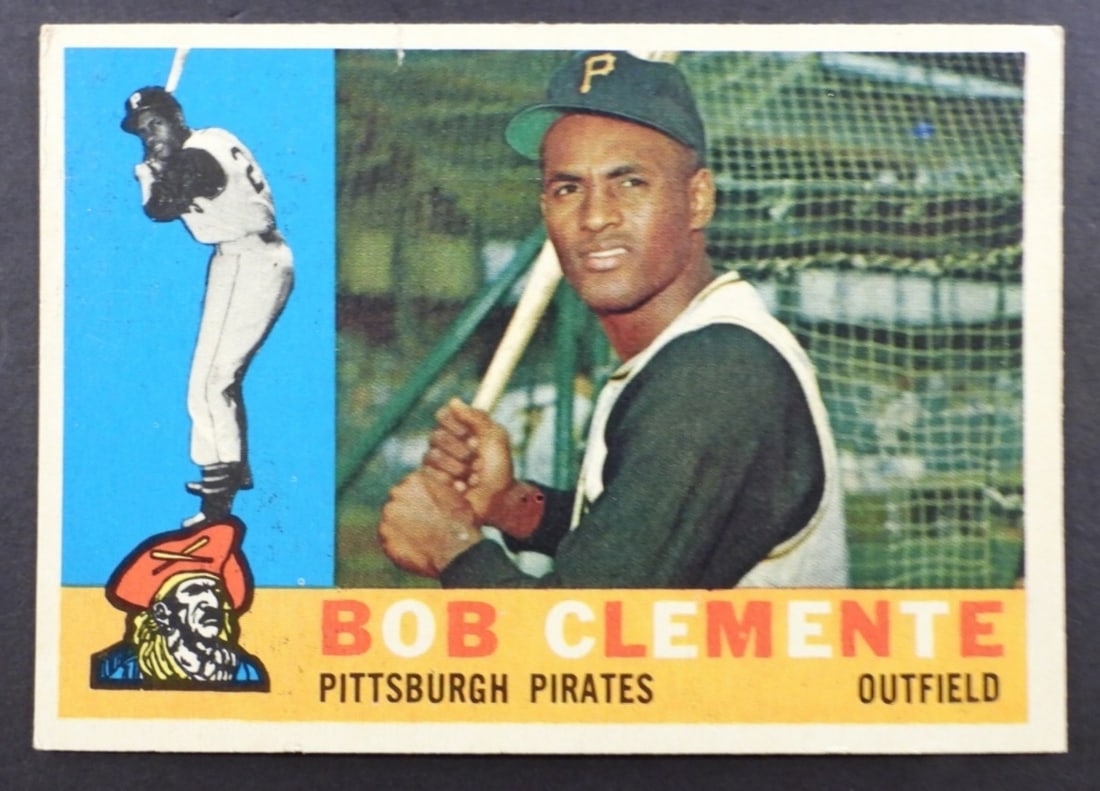 1960 TOPPS #326 ROBERTO CLEMENTE EX++ (1 of 2)