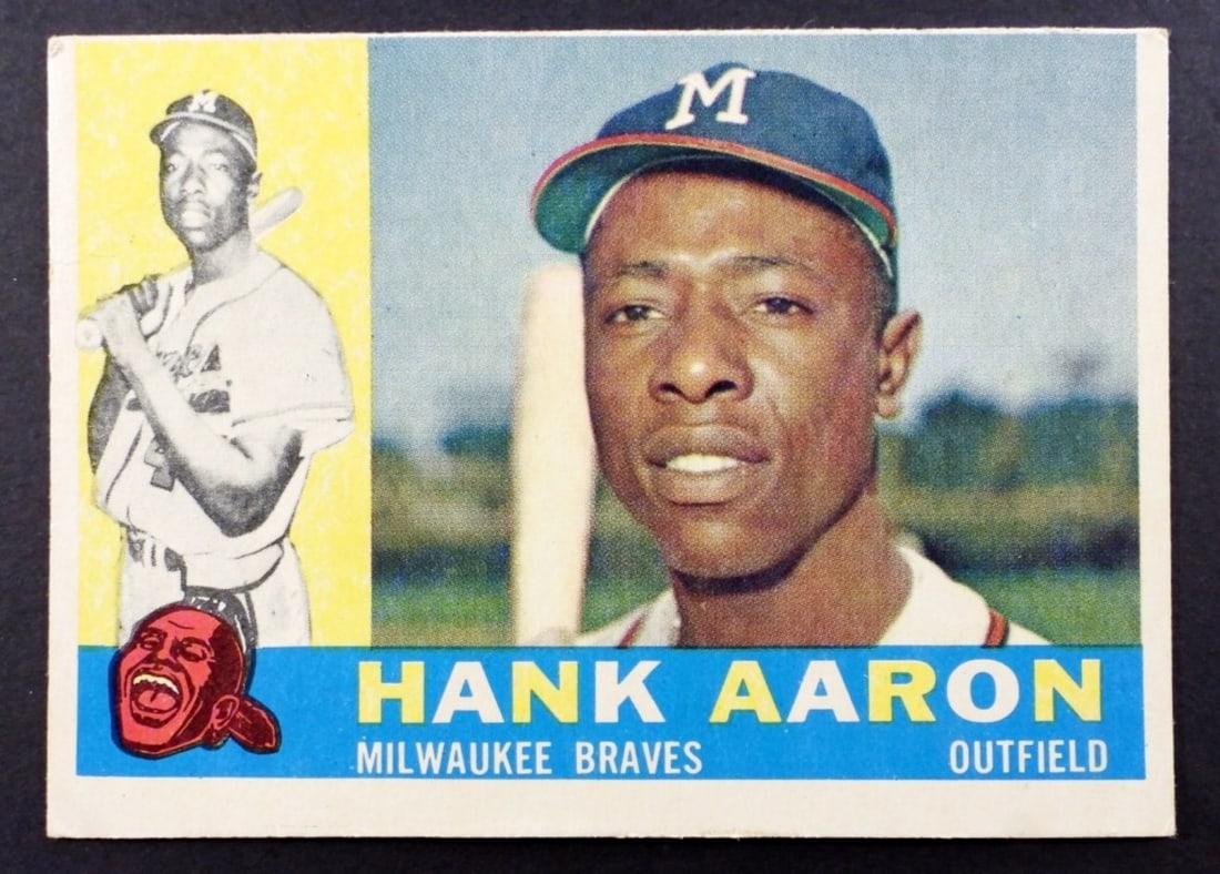 1960 TOPPS #300 HANK AARON VGEX+ (1 of 2)