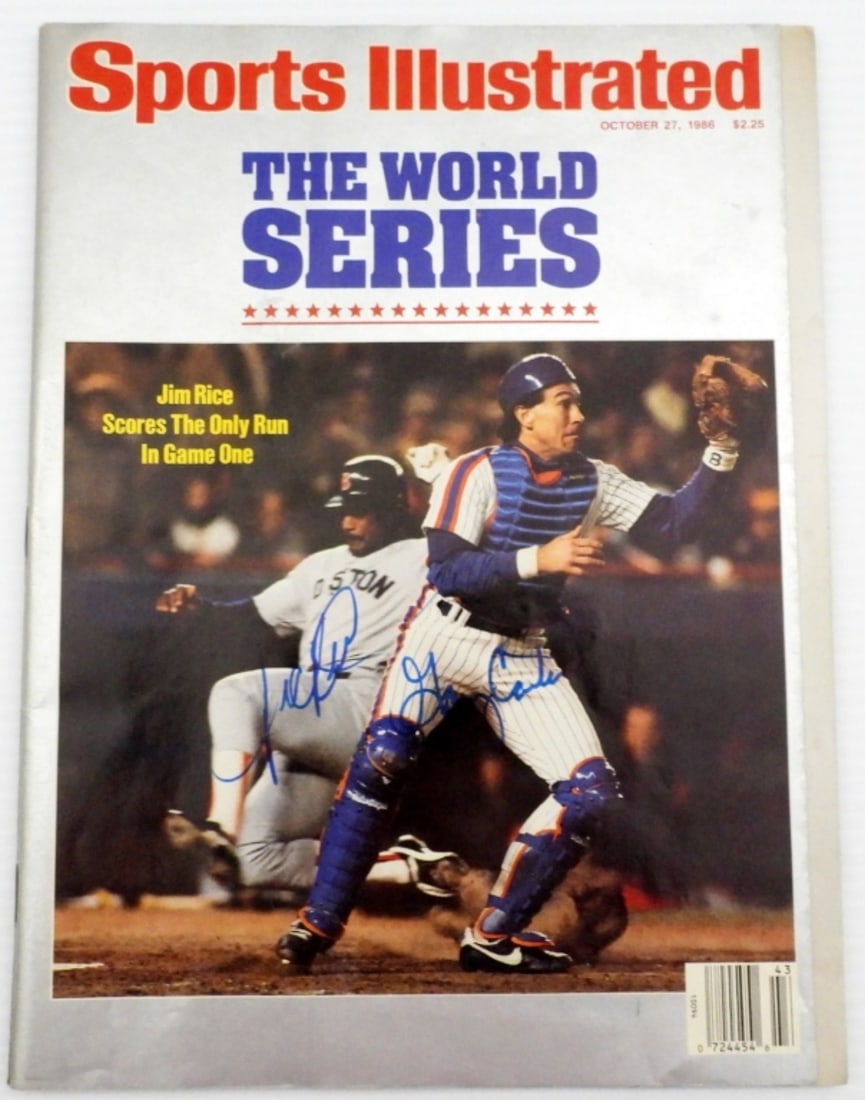 JIM RICE &GARY CARTER AUTO WS MAGAZINE (1 of 2)