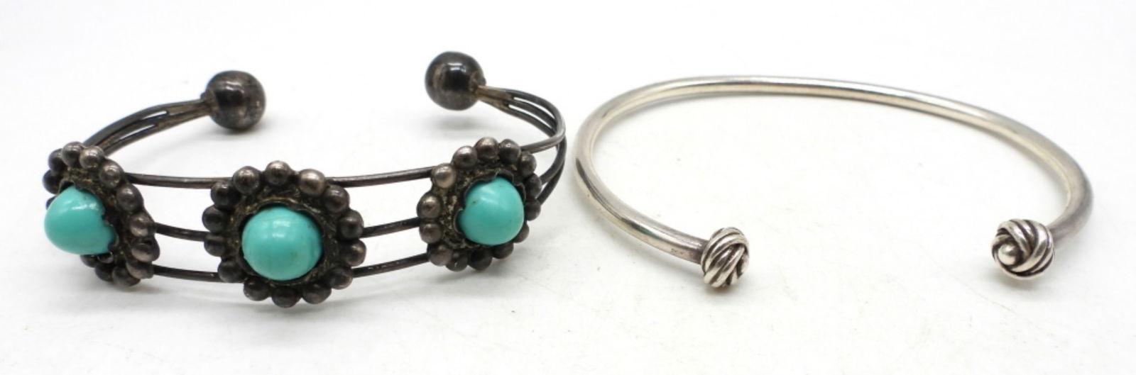 (2)  STERLING CUFF BRACELETS (1 of 3)