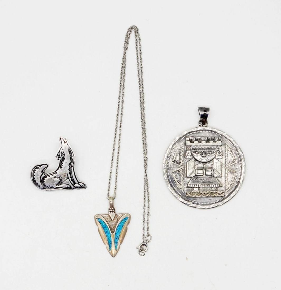 Vintage 925 Aztec & Southwest Lot (1 of 2)
