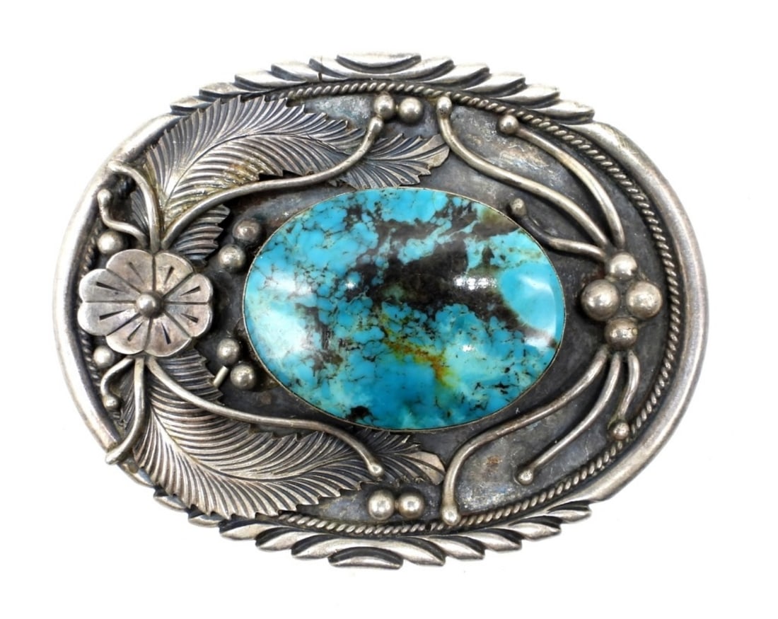 SOUTHWEST STYLE BELT BUCKLE (1 of 4)