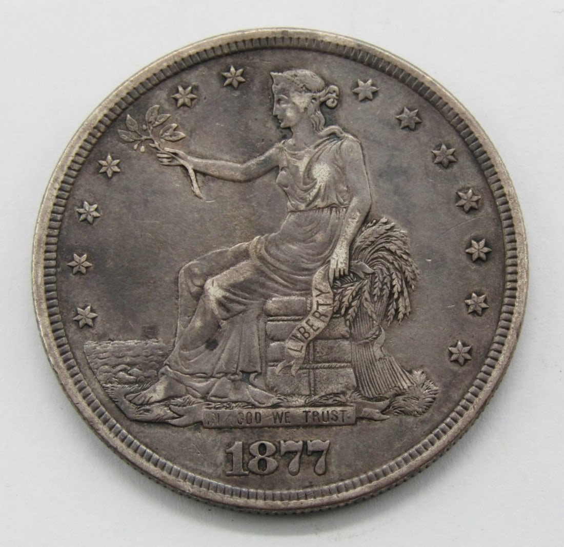 1877-S Trade Dollar VF (1 of 2)