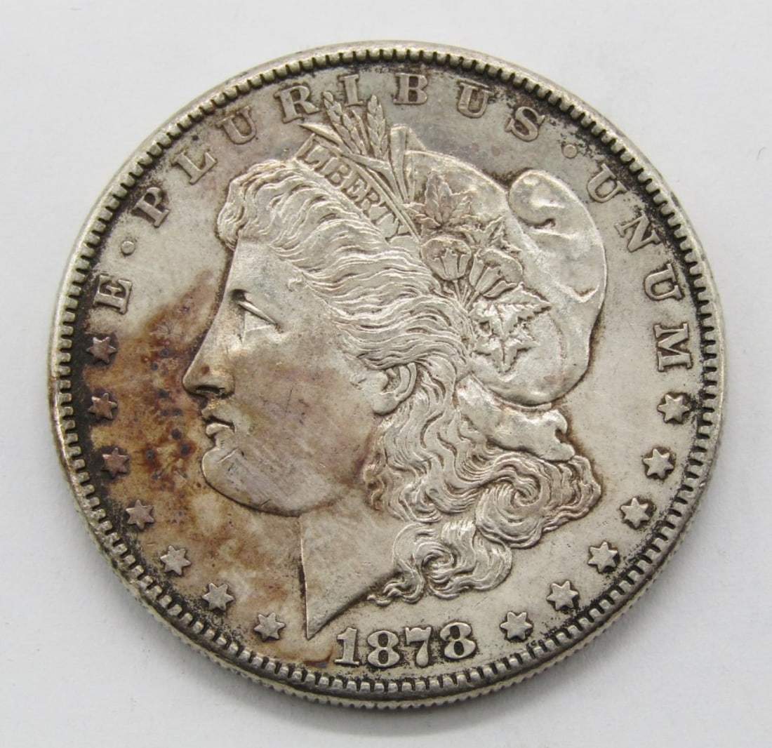 1878-S MORGAN DOLLAR BU (1 of 2)