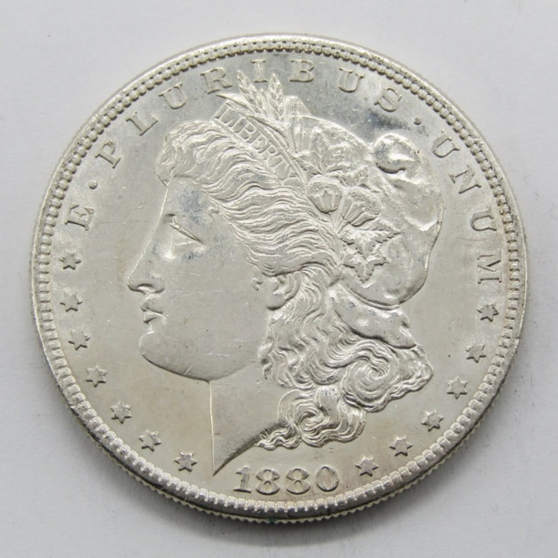 1880-S MORGAN DOLLAR BU (1 of 2)