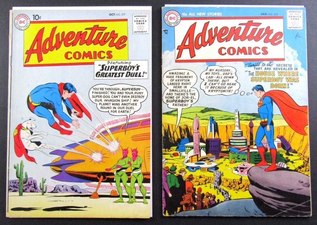 (2) Adventure Comics #232, #277 (DC, 1957/1960) (1 of 2)