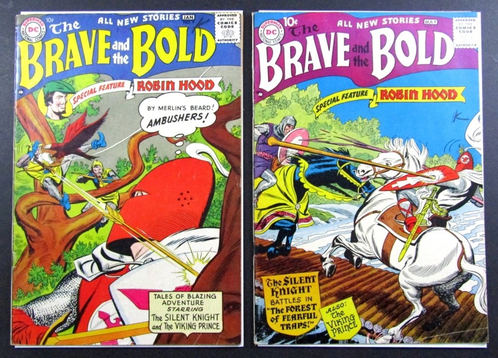 (2) The Brave and the Bold #9, #11 (DC, 1956/1957) (1 of 2)