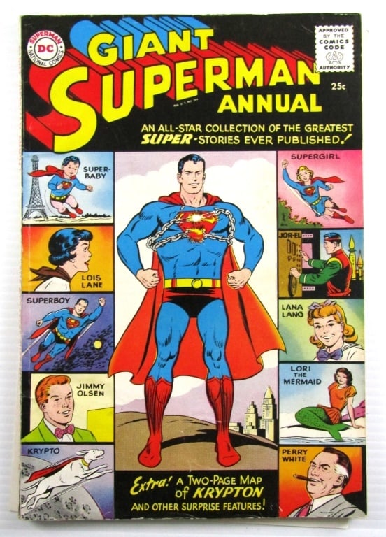 Giant Superman Annual #1 (DC, 1960) (1 of 3)
