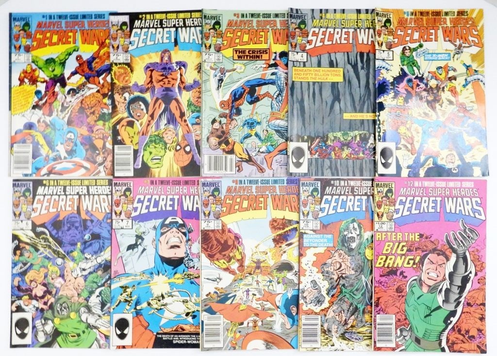 (10) MARVEL SUPER HEROES SECRET WARS #1- (1 of 2)