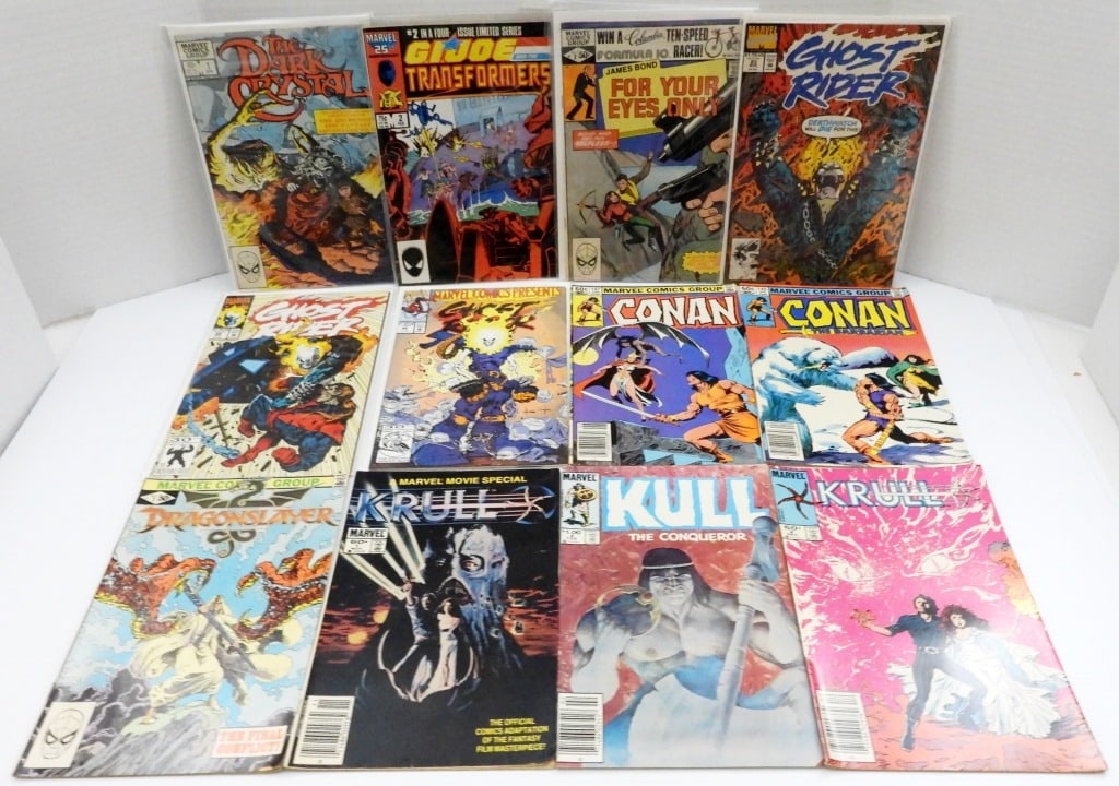 (12) VTG MARVEL COMICS #1 DARK CRYSTAL, (1 of 3)