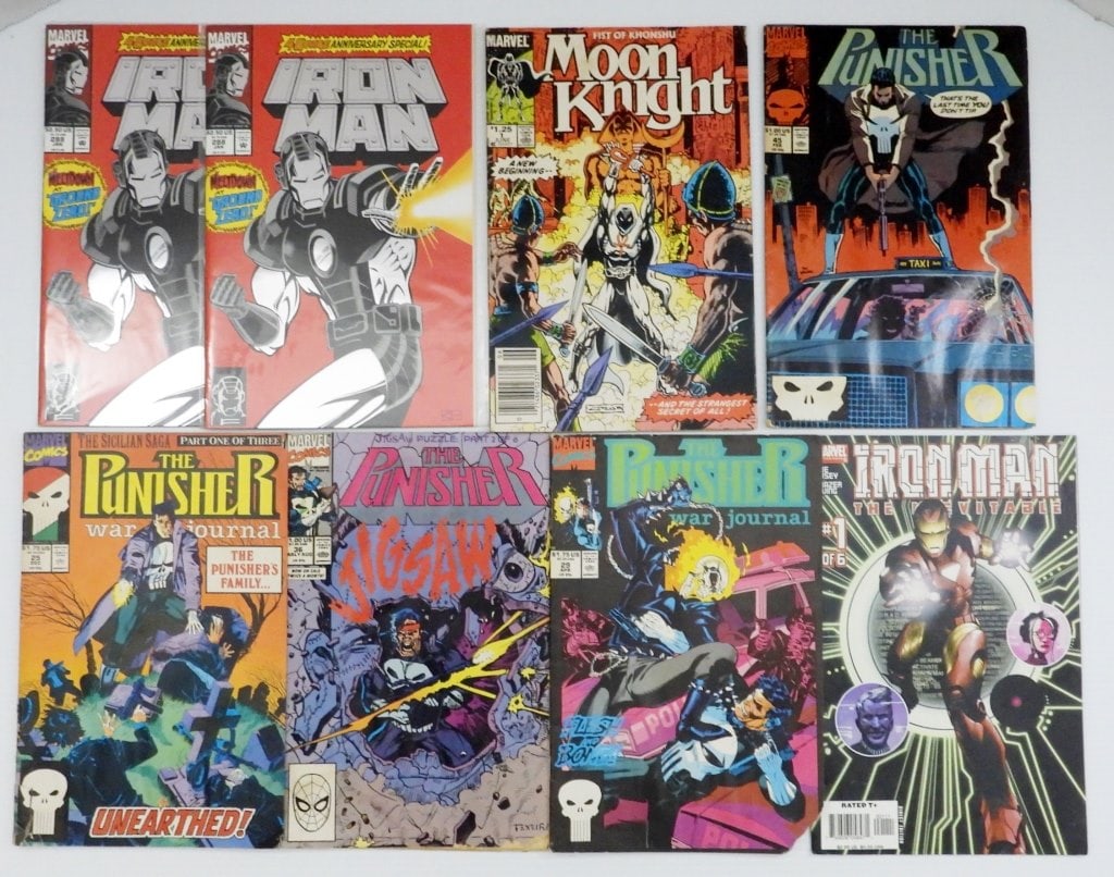 (2) IRON MAN #288 FOIL ANNIV, (6) MARVEL (1 of 3)