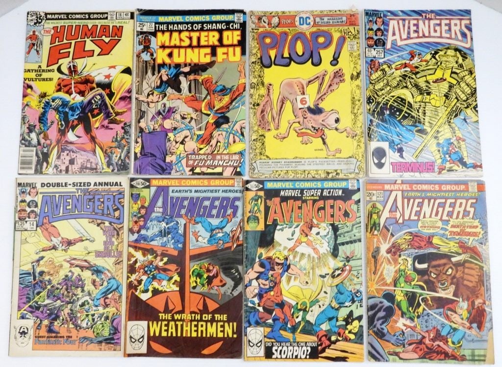 (8) VTG MARVEL COMICS - HUMAN FLY, (1 of 3)