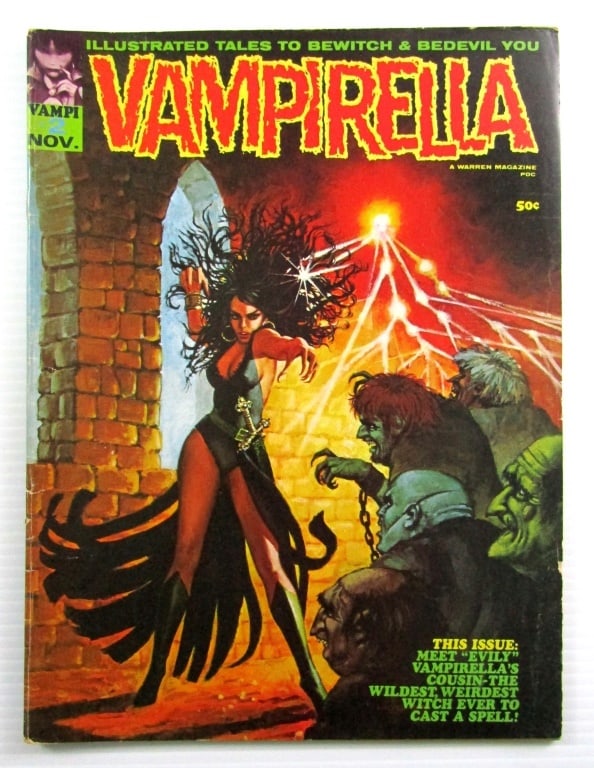 Vampirella #2 (Warren, 1969) Hughes Cover (1 of 3)