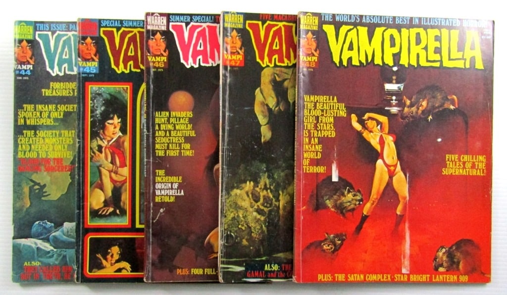Vampirella #44-48 (Warren, 1975 & 1976) (1 of 7)