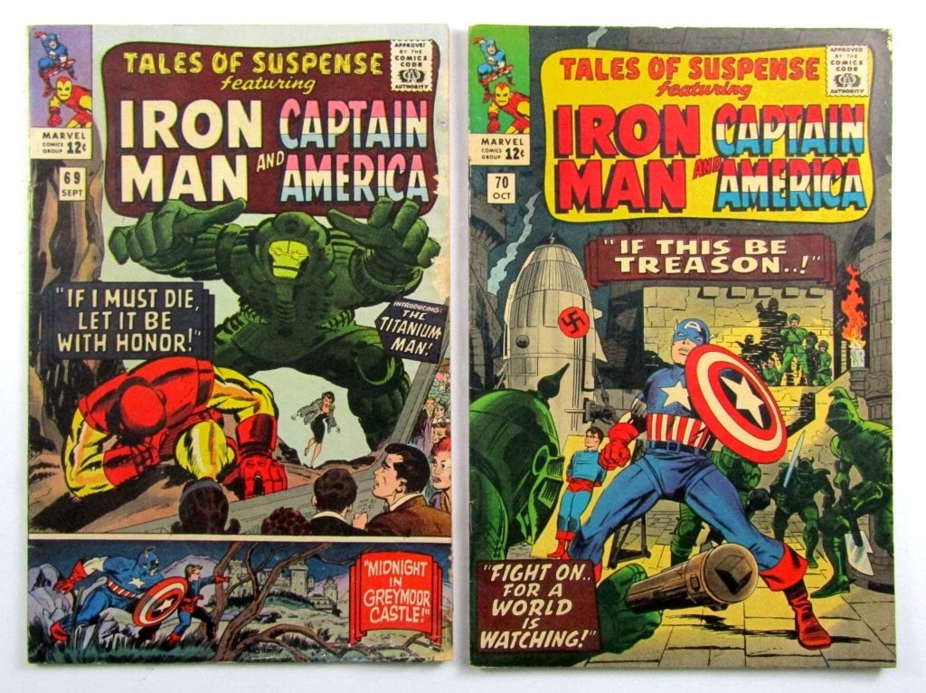(2) Tales of Suspense: IronMan & Captain America (1 of 2)