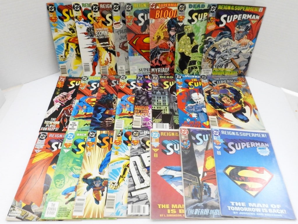 (24) DC COMICS - SUPERMAN MIX (1 of 3)