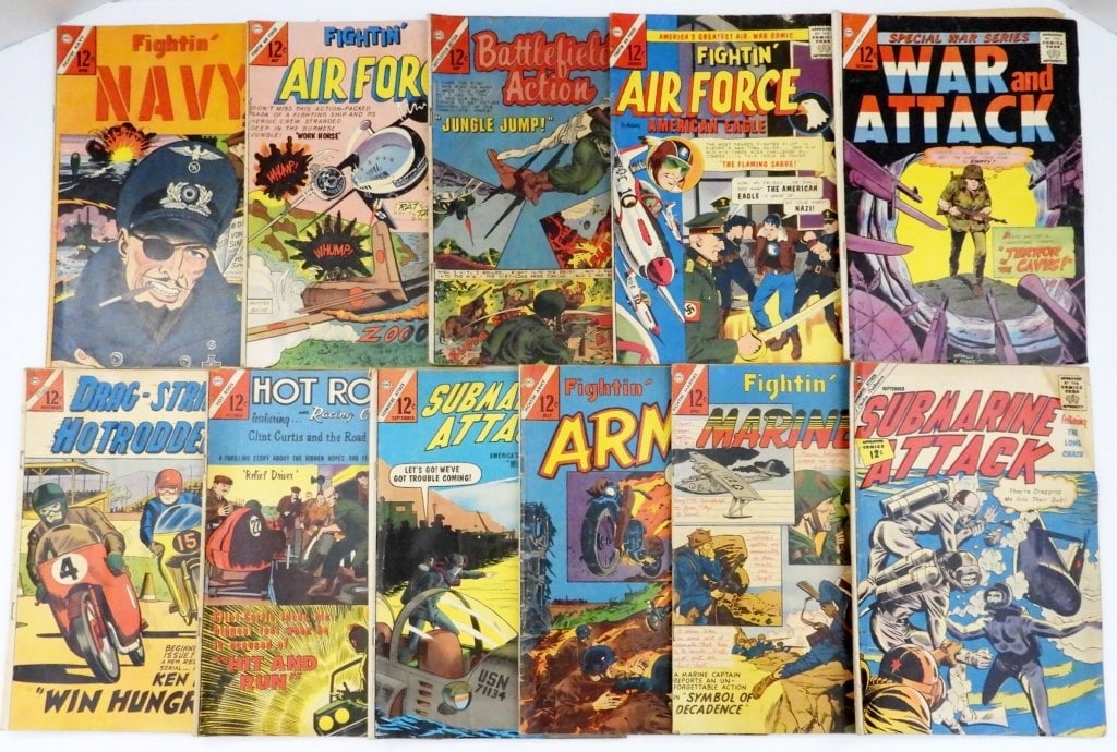 (11) CDC COMIC BOOKS - HOTRODDERS, (1 of 3)