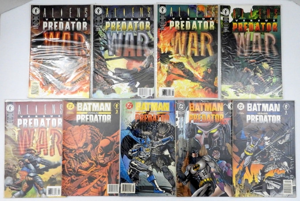 (9) ALIENS vs PREDATOR & BATMAN vs (1 of 3)
