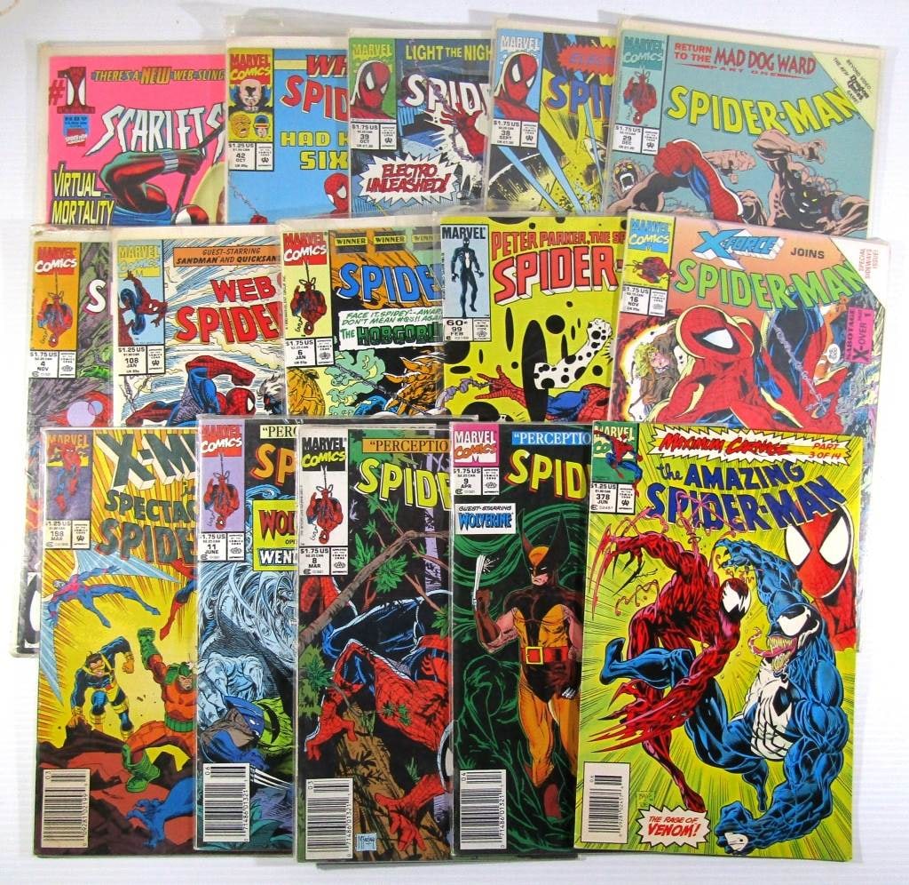 (15) MARVEL SPIDER-MAN COMIC BOOKS (1 of 6)