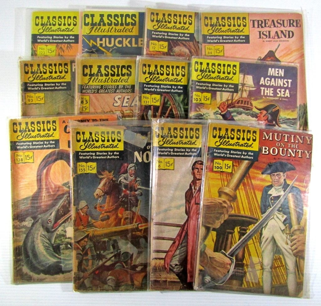 (12) CLASSIC ILLUSTRATED 15c ISSUES (1 of 6)