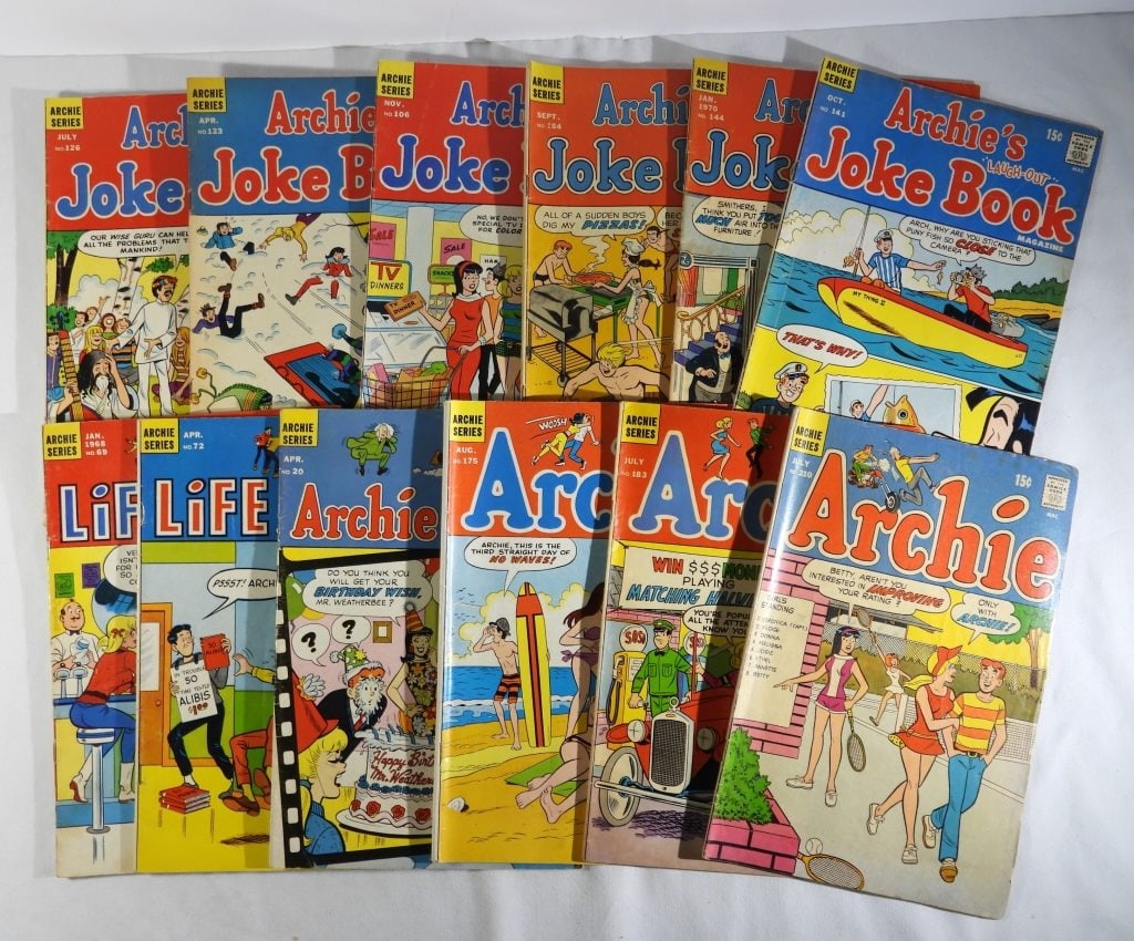 (12) ARCHIE SILVER AGE COMIC LOT (1 of 2)