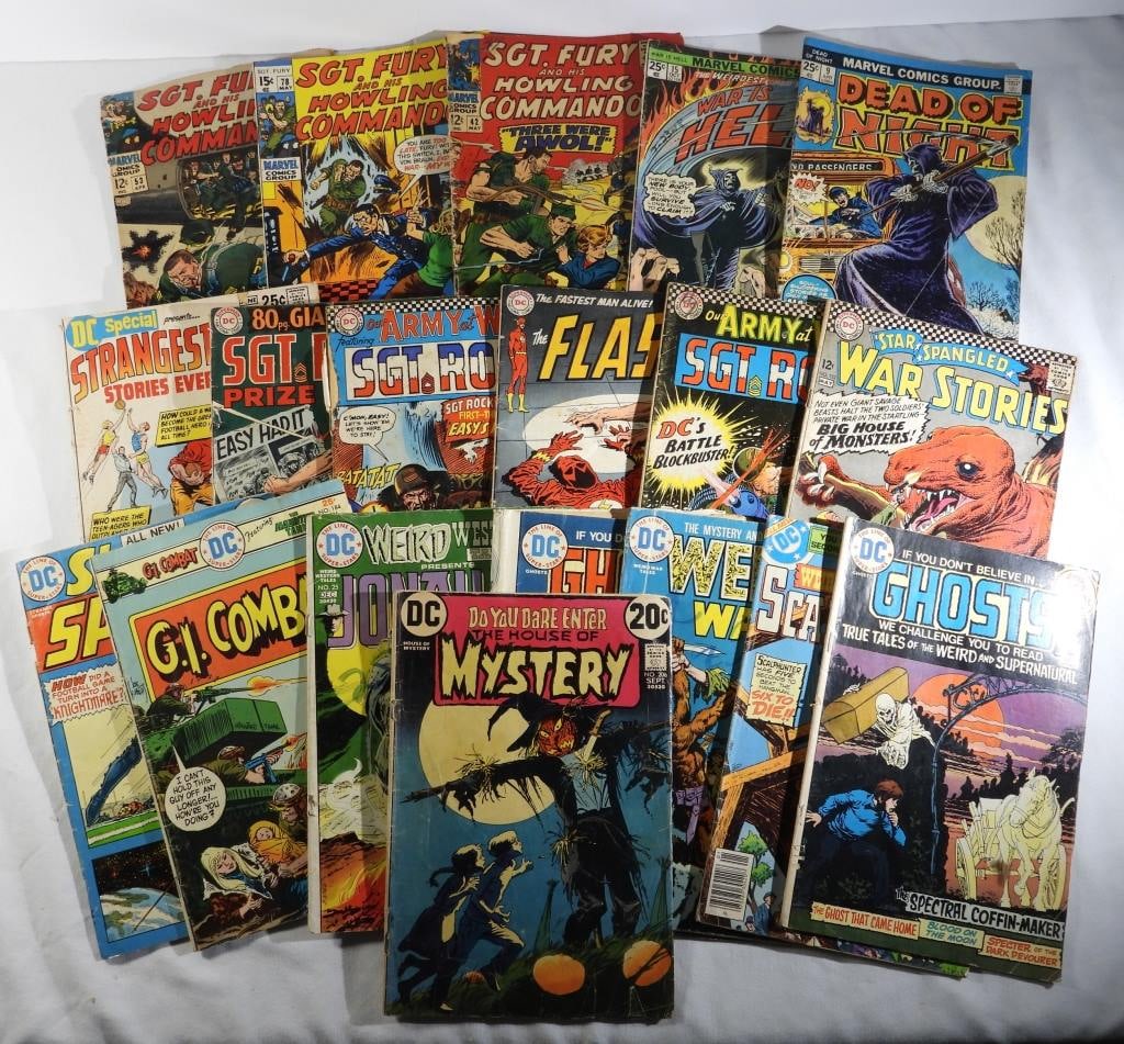(19) MARVEL & DC MYSTERY & WAR STORY (1 of 7)