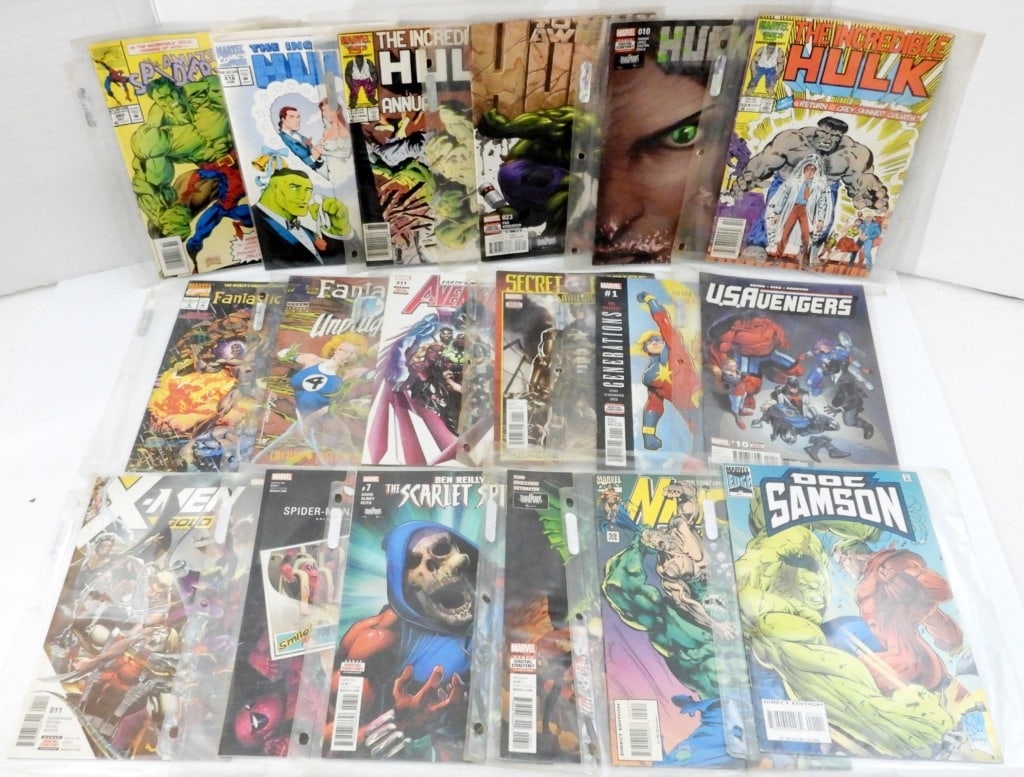 (18) MARVEL COMICS - GREAT SUPERHERO MIX (1 of 3)