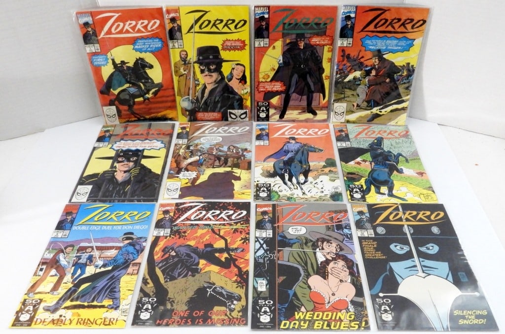 ZORRO COMPLETE SET ISSUE #1-#12 (1 of 3)