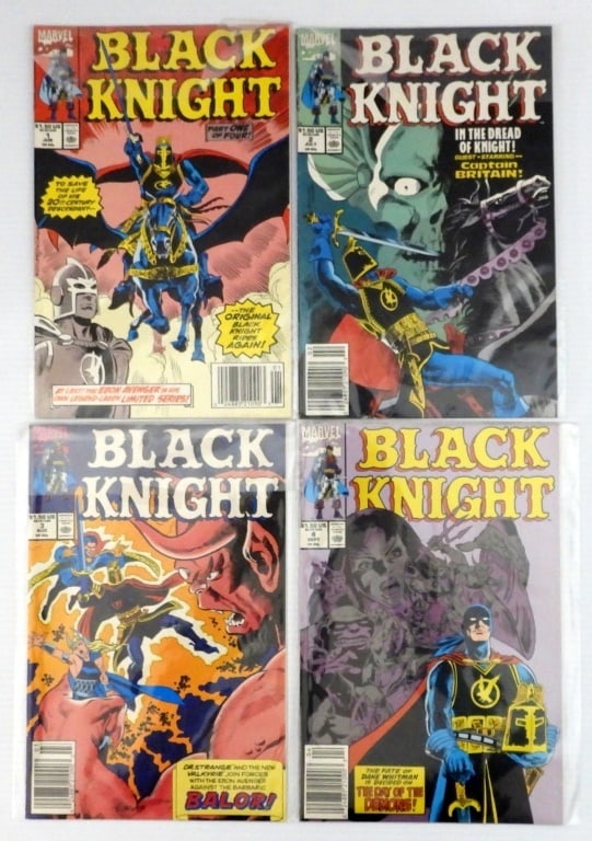 1990 BLACK KNIGHT COMPLETE SET #1-4 (1 of 2)