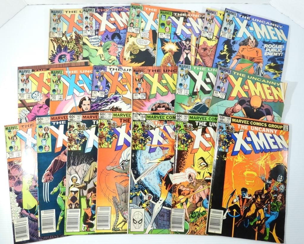 (19) 1982-84 MARVEL COMICS GROUP THE UNCANNY X-MEN (1 of 6)