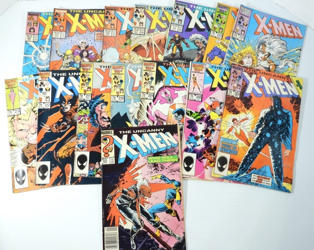 (15)19 85-87 MARVEL COMICS THE UNCANNY X-MEN (1 of 4)
