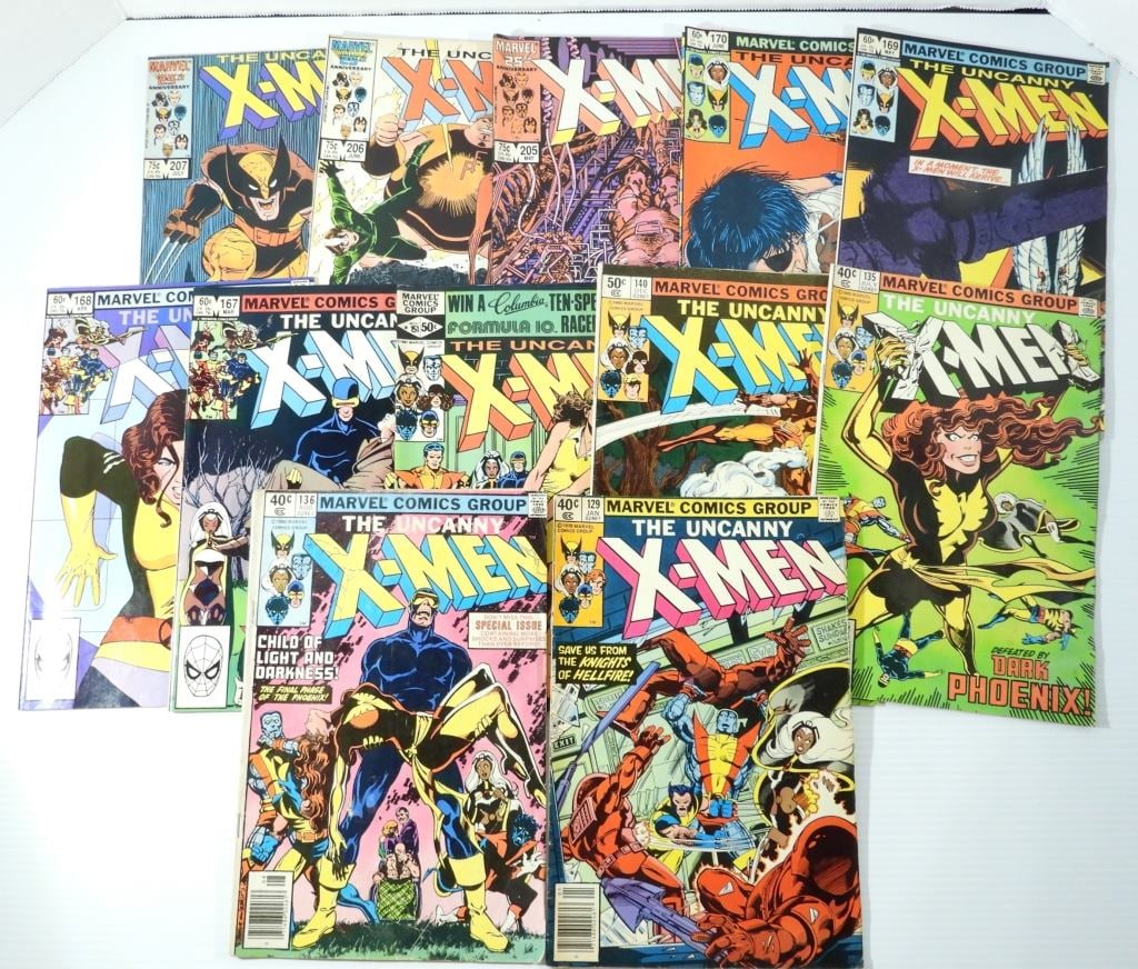 (12) MARVEL COMIC GROUP THE UNCANNY X-MEN (1 of 5)