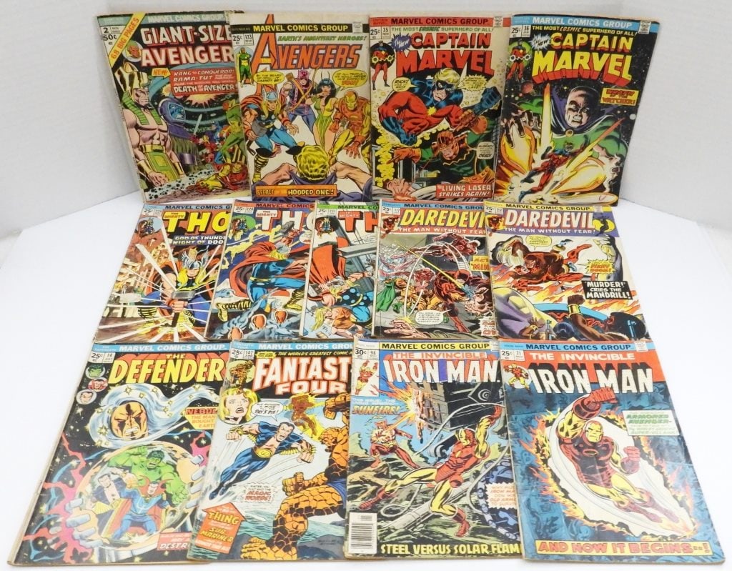 (13) VINTAGE MARVEL BRONZE AGE LOT (1 of 3)
