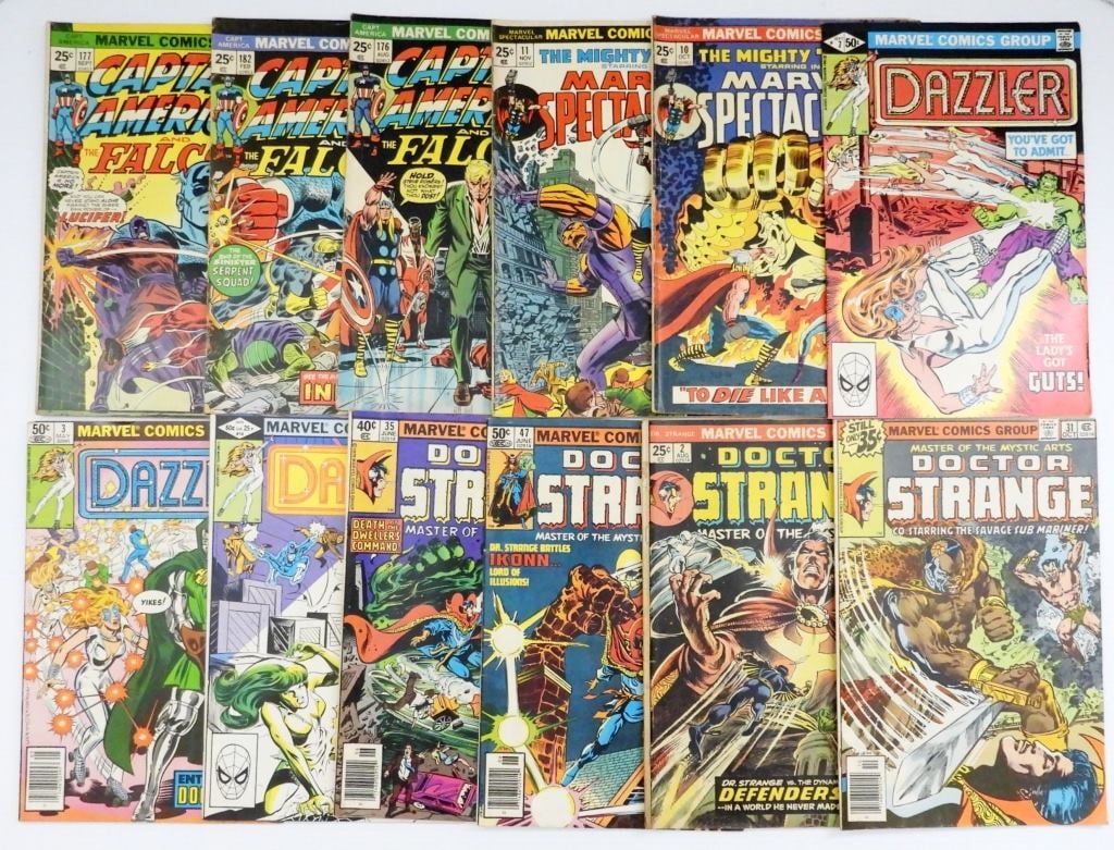 (12) VINTAGE MARVEL BRONZE AGE LOT (1 of 2)