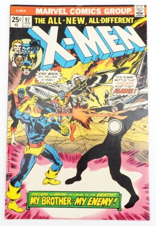 X-Men #97 Cyclops vs Havok (1 of 2)