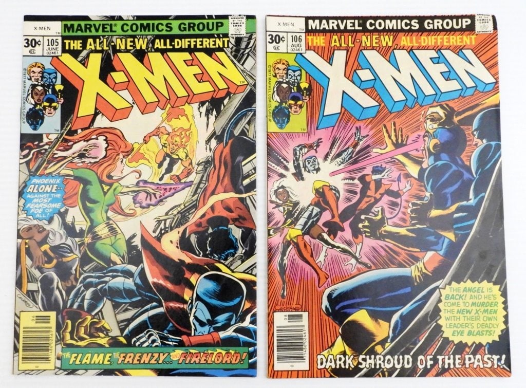 X-MEN #105 & #106 MARVEL COMIC GROUP (1 of 2)